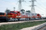 ATSF 129 and 132